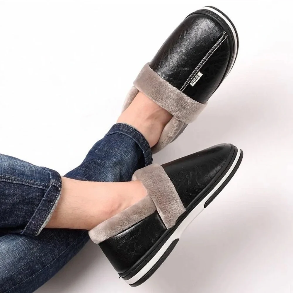 Men's Slip-On Loafers -‎ Black and Brown